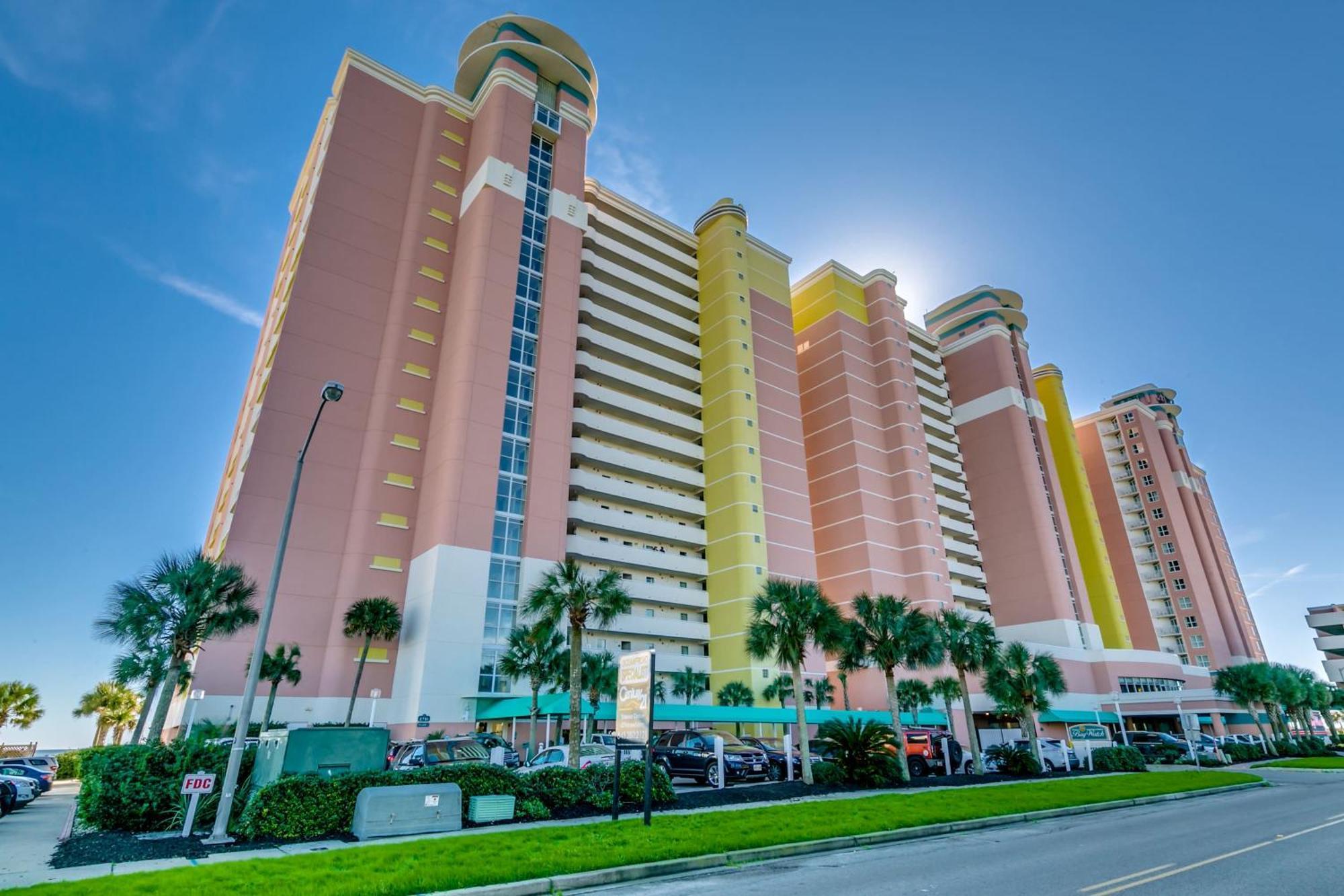 Oceanfront Top Location Modern Resort Lazy River Huge Pool Oasis Миртл-Бич Экстерьер фото